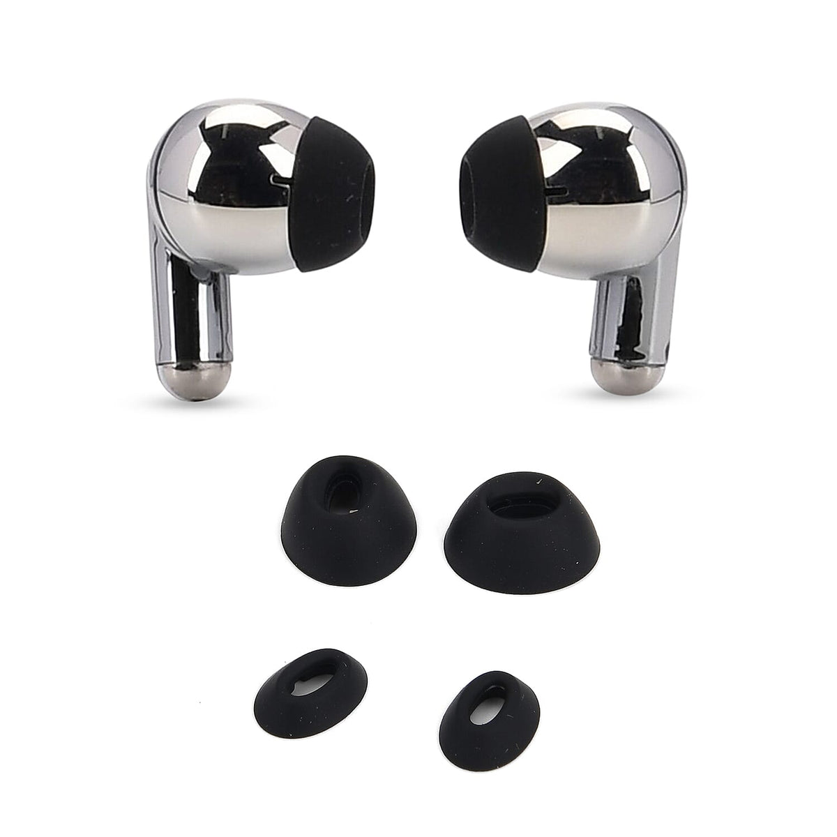 LIVMORE T108 TWS Bluetooth Translation Earphones | 300mAh Case, 4h Playtime - Black &amp; Silver 8243318 7