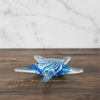 LIVMORE Starfish Glass Ornaments (12 x 12 x 3.7 cm) - Multicolour
