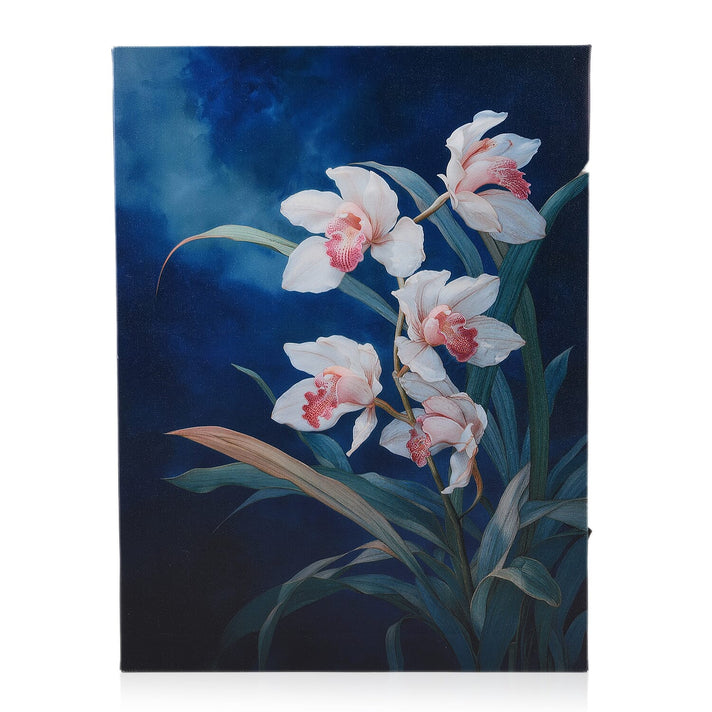 LIVMORE LED Illuminated Flower Painting Wall Art (30x40cm) 8477959 1