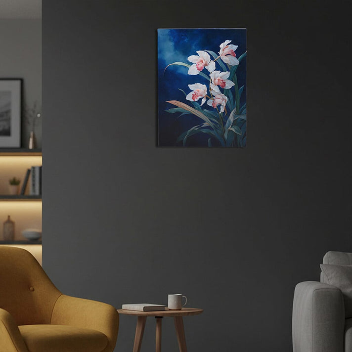 LIVMORE LED Illuminated Flower Painting Wall Art (30x40cm) 8477959 2