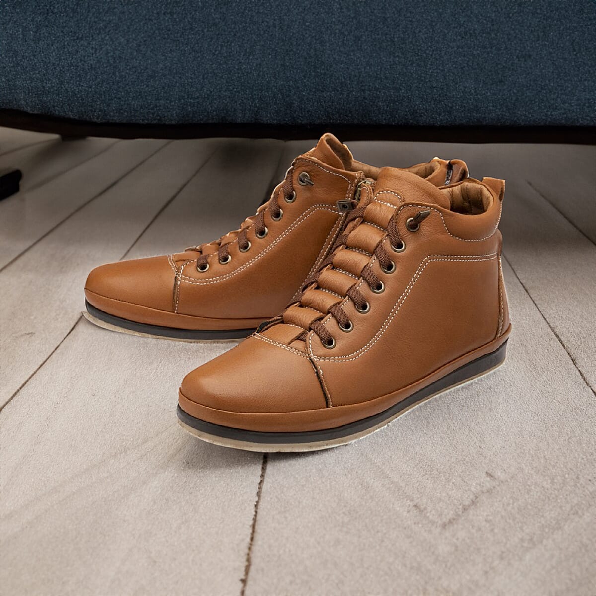 LOTUS Frida Ladies Leather Boots - Tan 7666121 2
