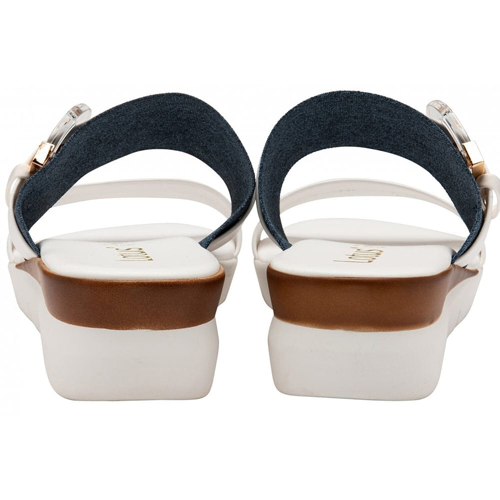 LOTUS Giovanna Mule Sandals (Size 3) - White