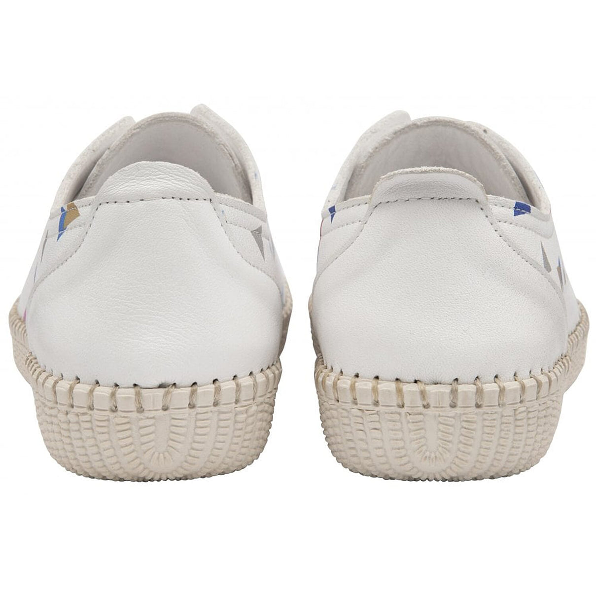 LOTUS Leather Kay Lace-Up Shoes - White 7733743 2