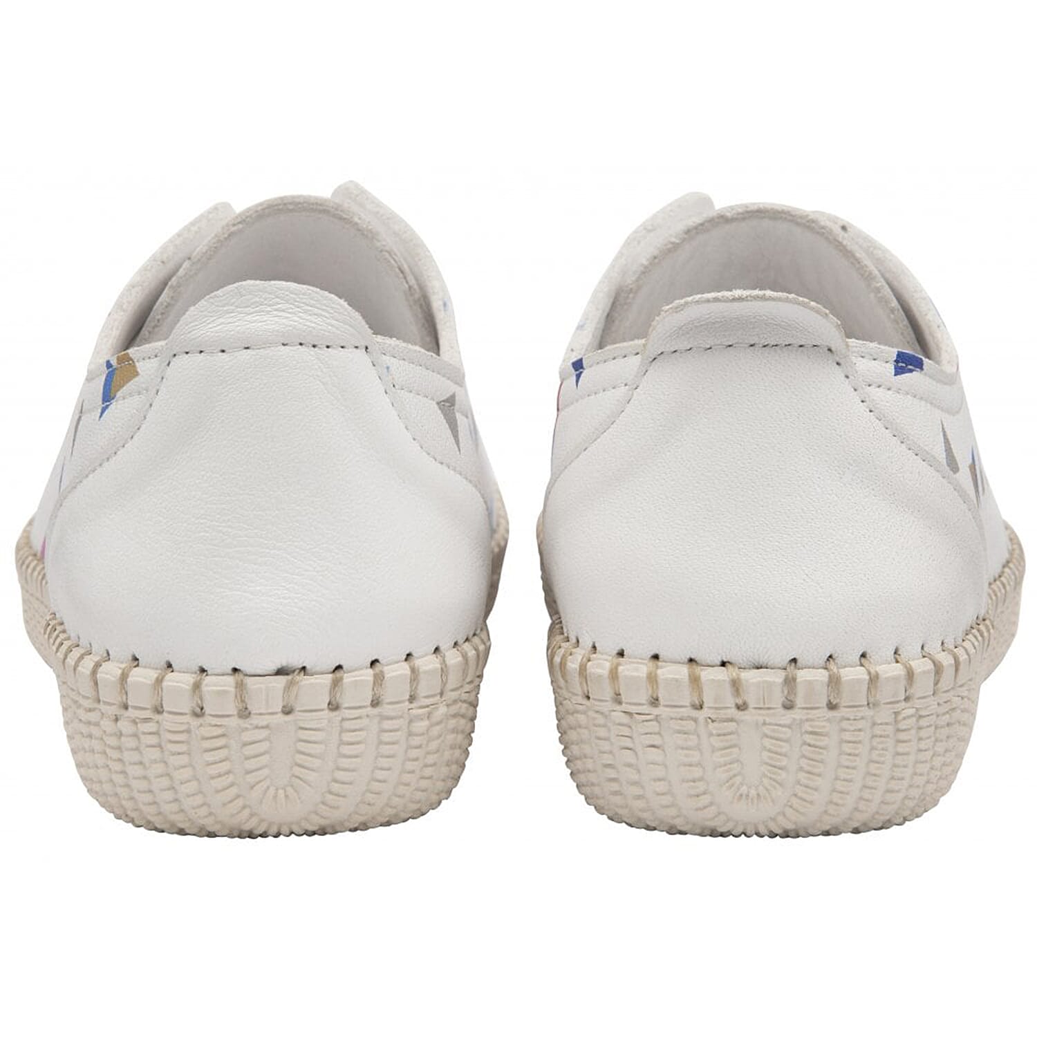 LOTUS Leather Kay Lace-Up Shoes - White 7733743 2