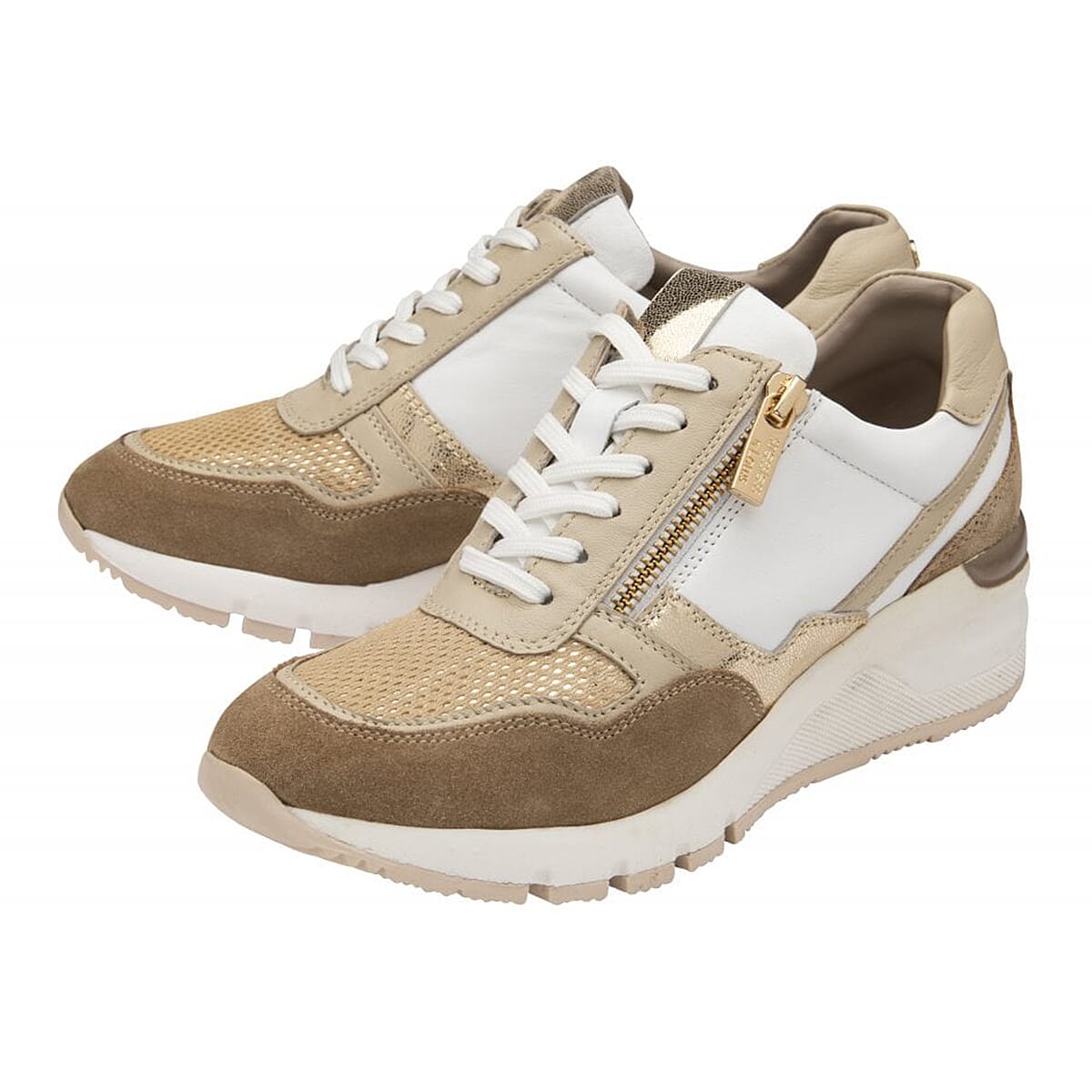 LOTUS Leather Sammie Womens Casual Shoes - White 7656781 1