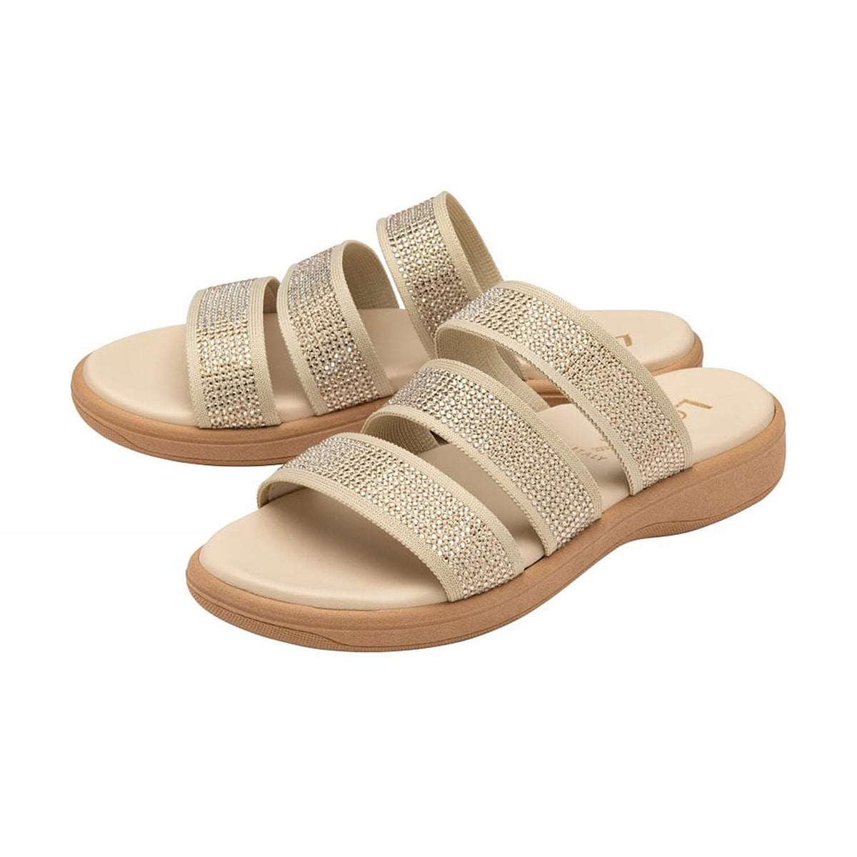LOTUS Olga Mule Sandals - Natural 7733760 0