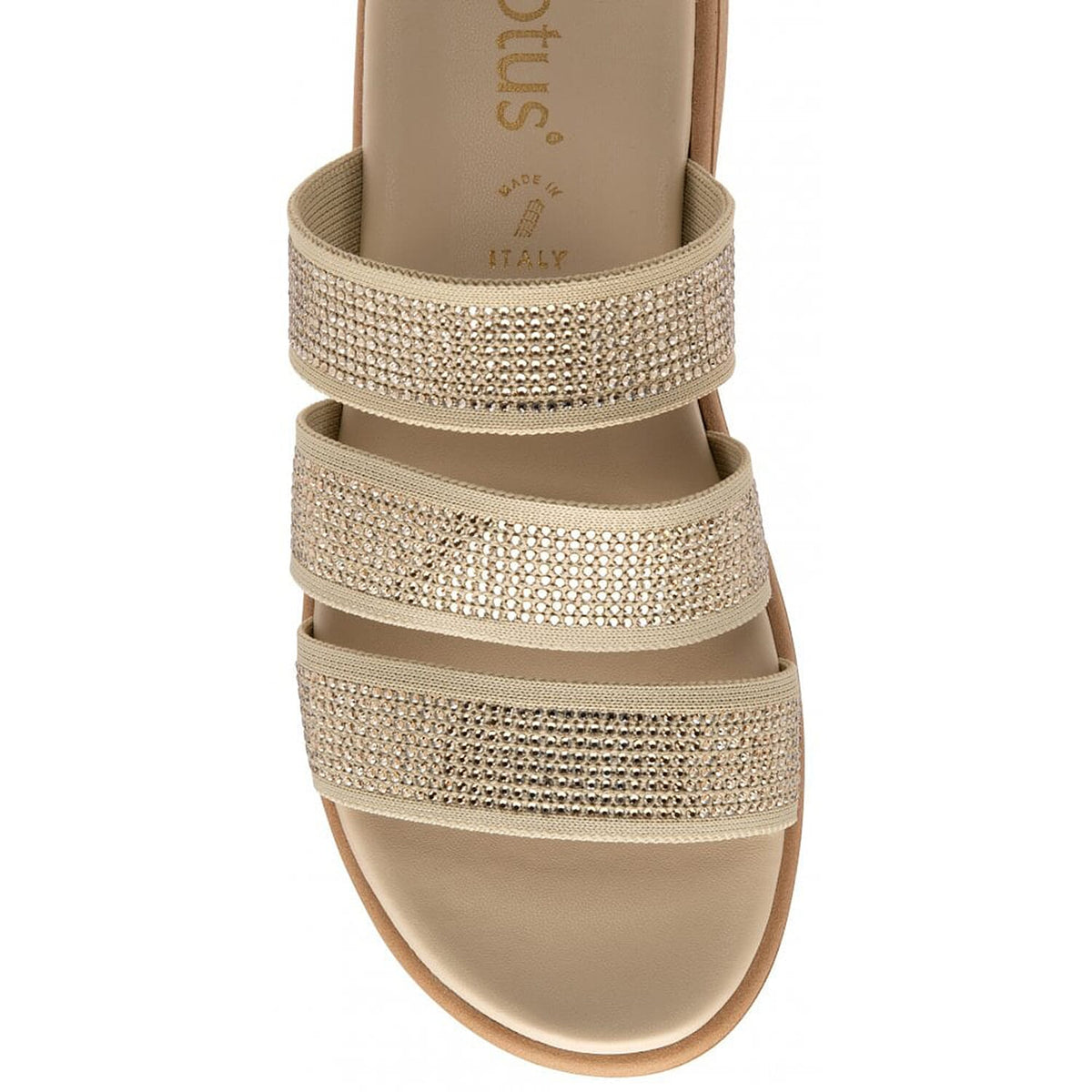 LOTUS Olga Mule Sandals - Natural 7733760 2