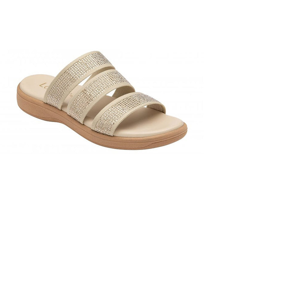 LOTUS Olga Mule Sandals (Size 3) - Natural