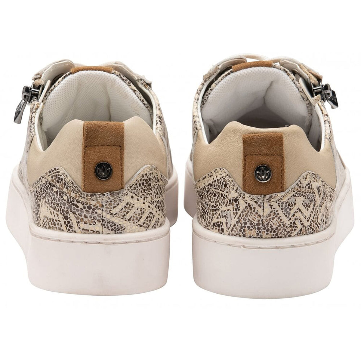 LOTUS Printed Leather Serene Casual Trainers - NaturalTribal 7733801 2