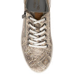 LOTUS Printed Leather Serene Casual Trainers (Size 7) - Natural Tribal