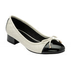 LOTUS Rush Ballerina Shoes (Size 5) - Cream Black