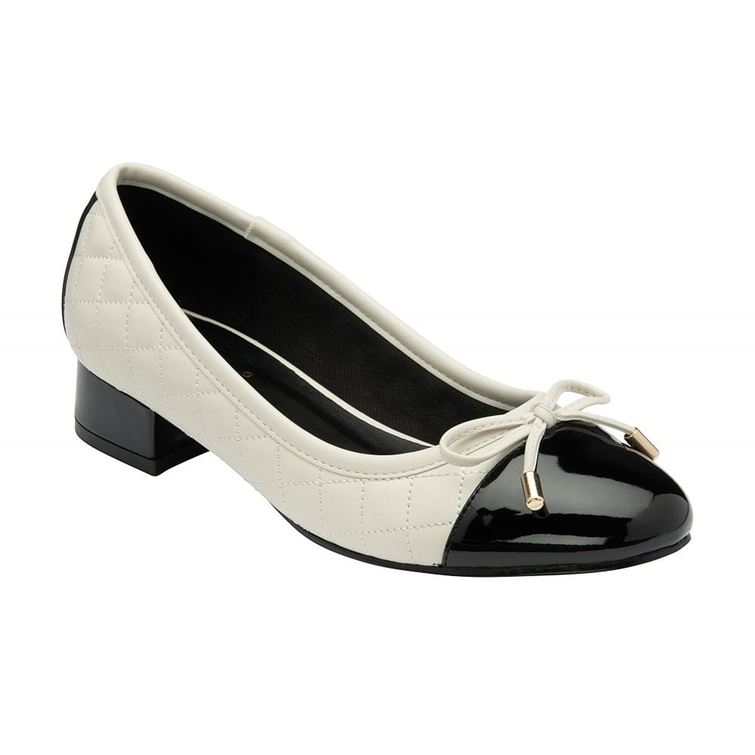 LOTUS Rush Ballerina Shoes - CreamBlack 7733772 0