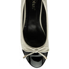 LOTUS Rush Ballerina Shoes (Size 5) - Cream Black