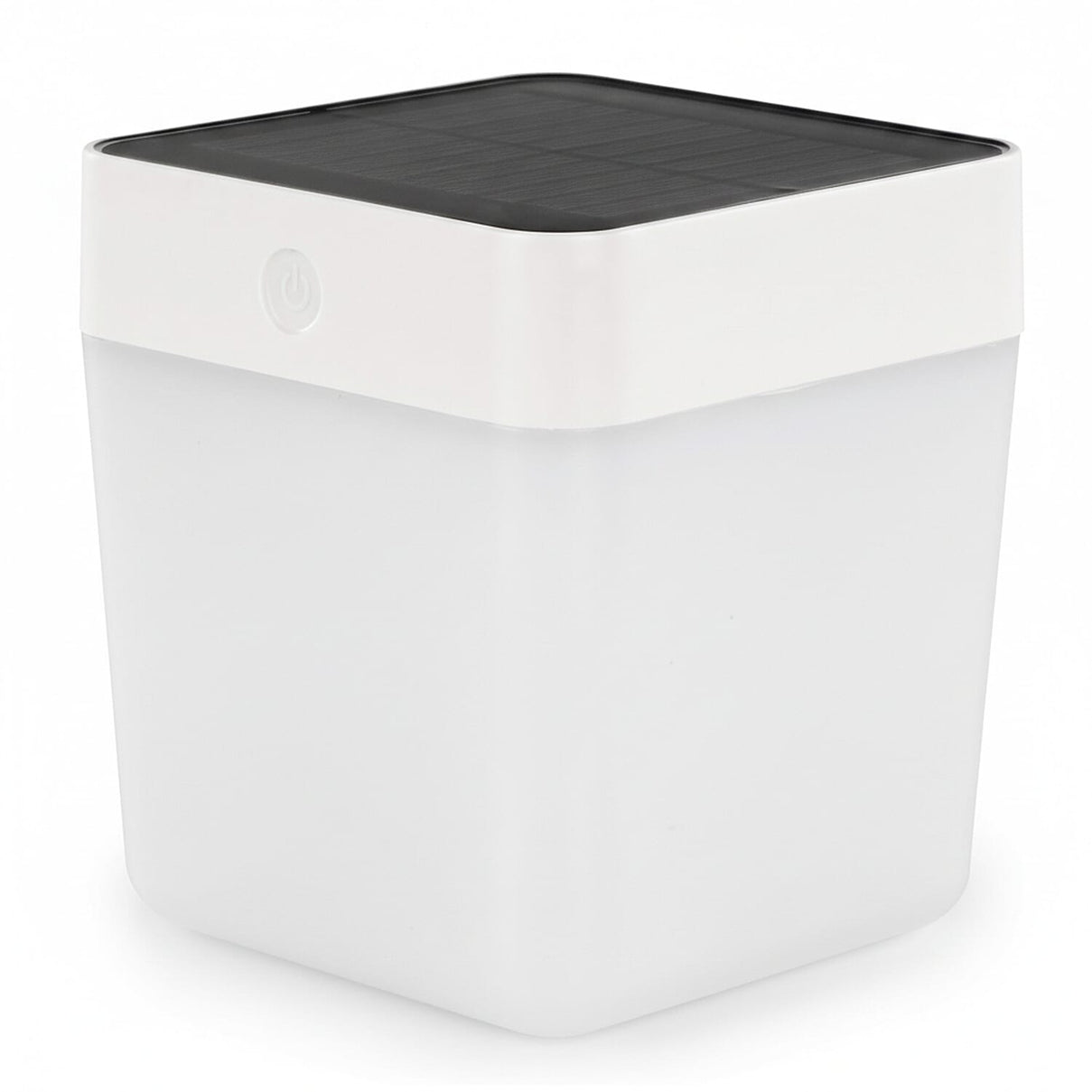 LUTEC Table Cube Solar Powered LED Portable Lantern - 3 Step Dimmer - IP44 Rated V32349711 0