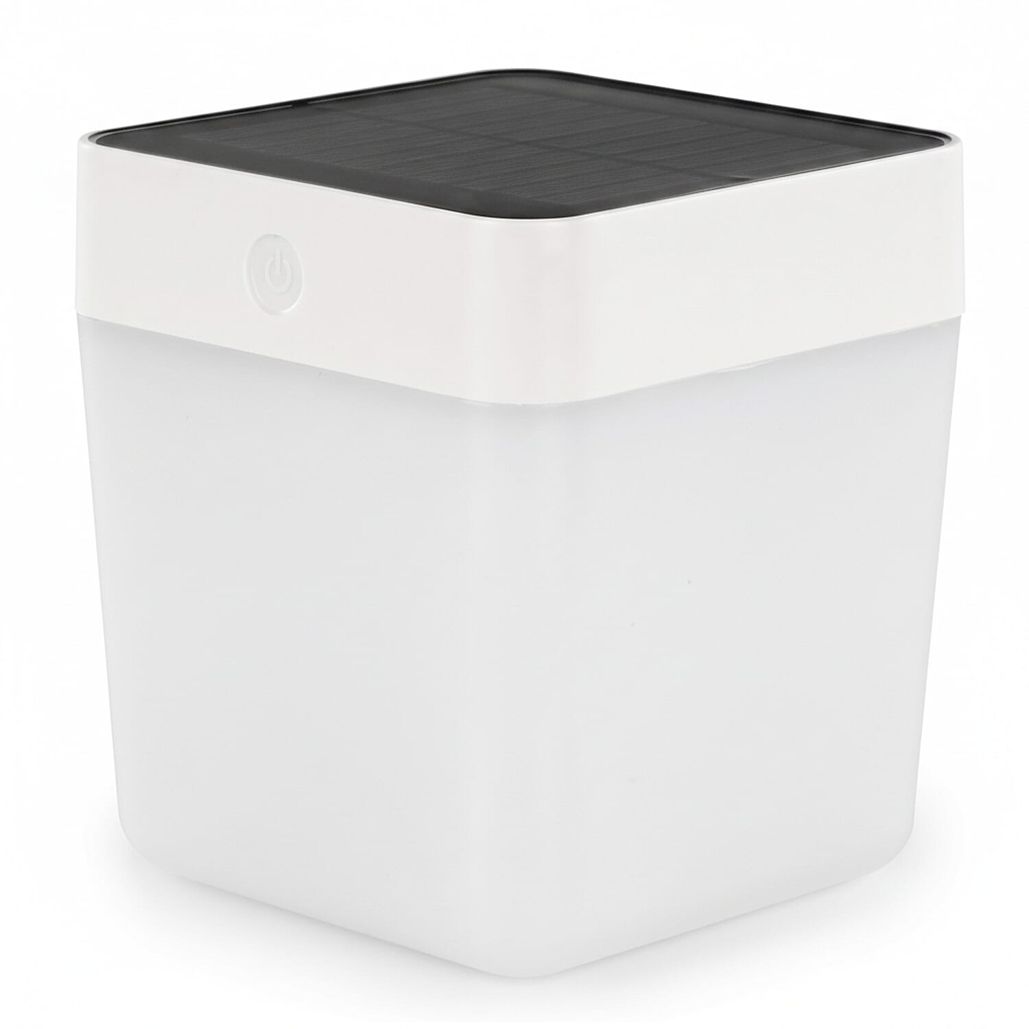 LUTEC Table Cube Solar Powered LED Portable Lantern - 3 Step Dimmer - IP44 Rated V32362870 0
