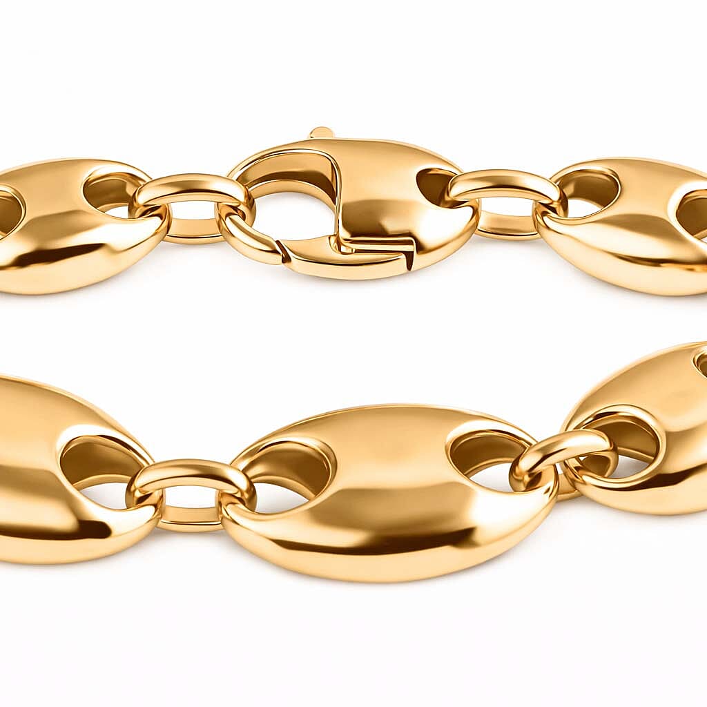 LUXORO Designer Inspired 9K Yellow Gold Bracelet with Lobster Clasp 7.5 inch 8263709 3