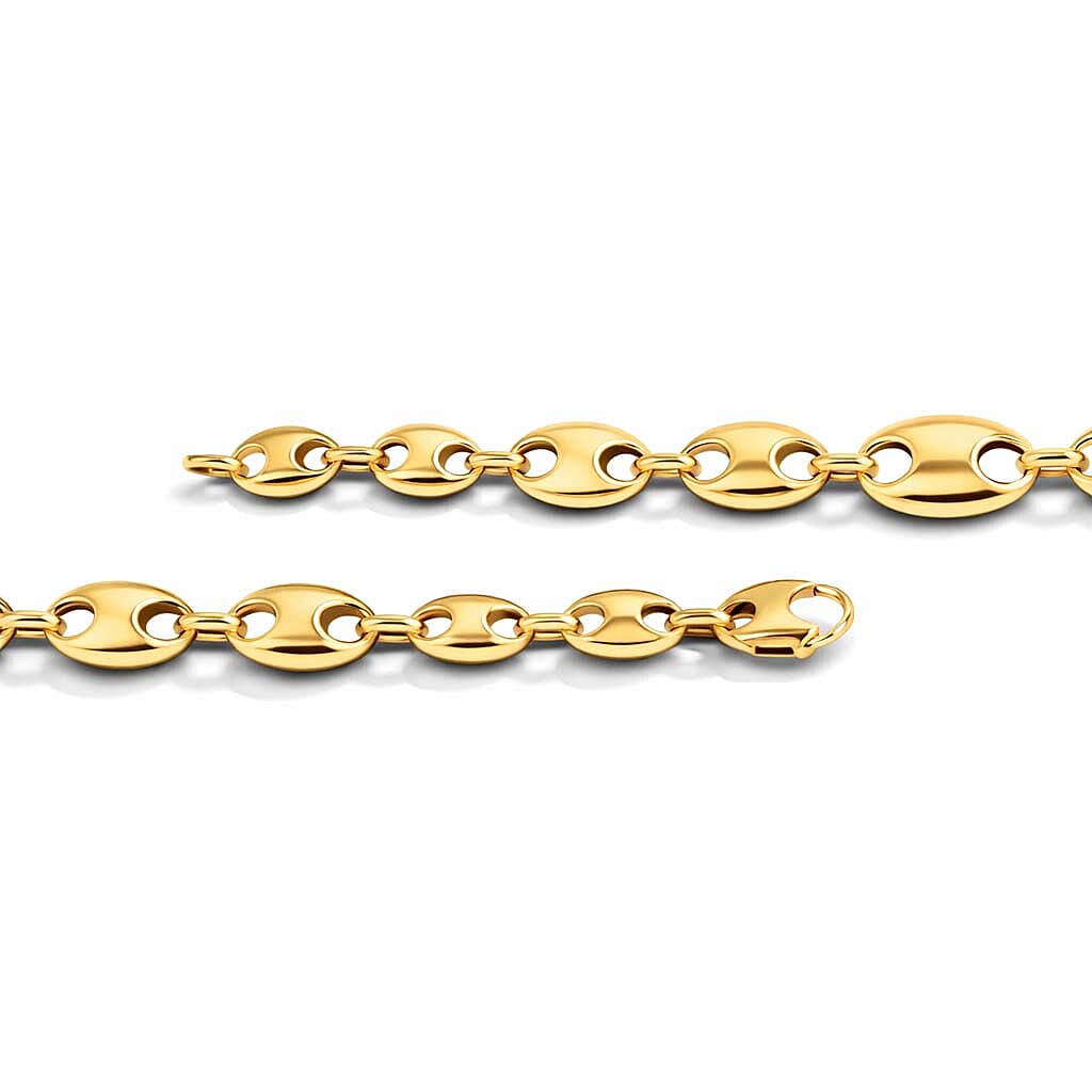 LUXORO Designer Inspired 9K Yellow Gold Bracelet with Lobster Clasp 7.5 inch 8263709 4