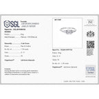 Luxuriant 950 Platinum SGL Certified (VS-GH) Lab Grown Diamond Ring 1.50 Ct.