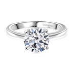 Luxuriant 950 Platinum SGL Certified Lab Grown Diamond (VS-EF) Solitaire Ring 2.03 Ct, Platinum Wt. 4.82 Gms.