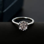 Luxuriant 950 Platinum SGL Certified Lab Grown Diamond (VS-EF) Solitaire Ring 2.03 Ct, Platinum Wt. 4.82 Gms.