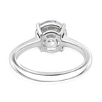 Luxuriant 950 Platinum SGL Certified Lab Grown Diamond (VS-EF) Solitaire Ring 2.03 Ct, Platinum Wt. 4.82 Gms.