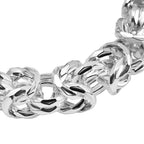 Vegas Find - La Bella Byzantine Bracelet in Sterling Silver (Size 8)