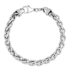 LaBella - Handmade Sterling Silver Necklace (Size 20) With Lobster Clasp, Silver Wt. 32.43 Gms.