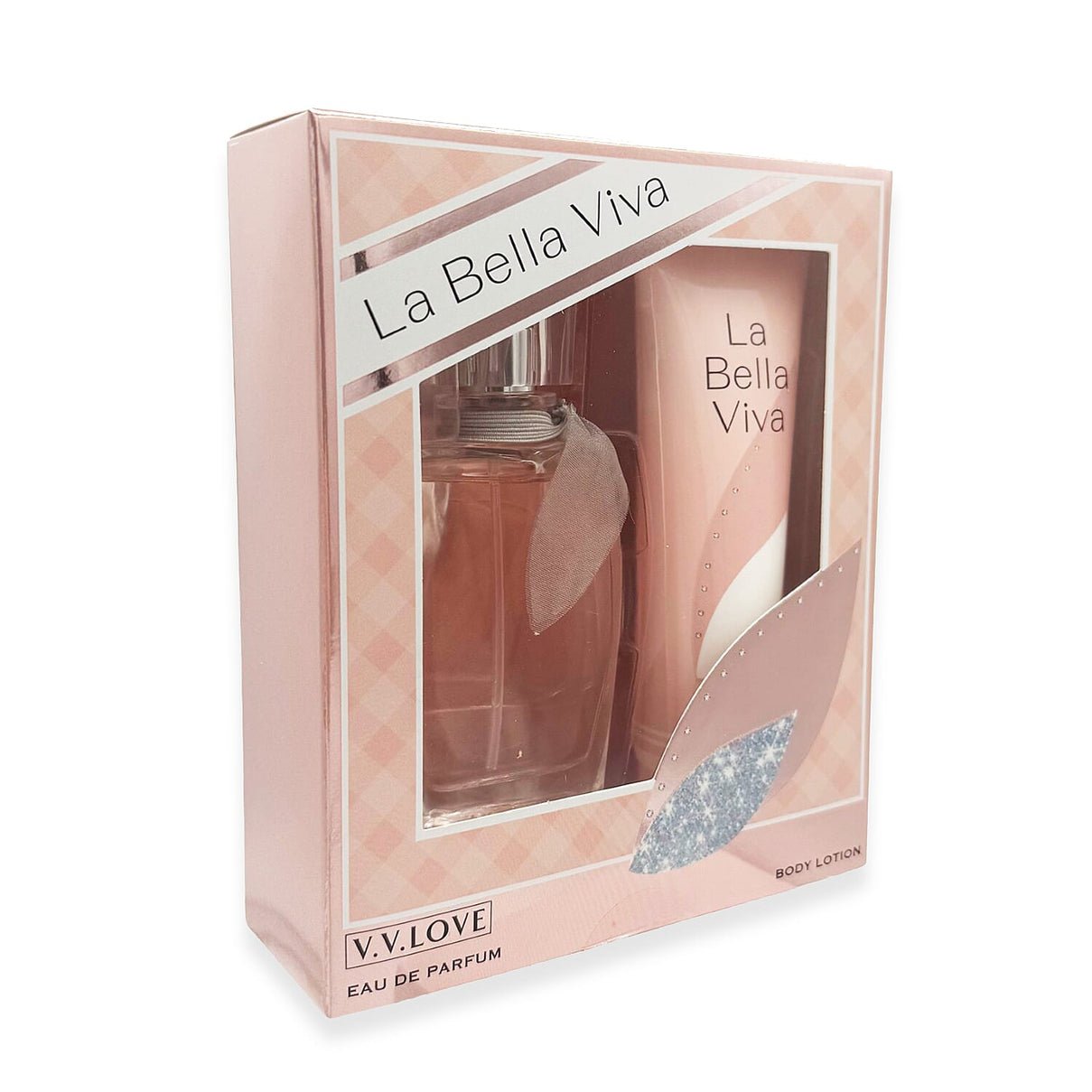 New Launch- La Bella Viva 2 Piece Gift Set (Eau De Parfum Spray 30ml &amp; Body Lotion 50ml) 8553757 0