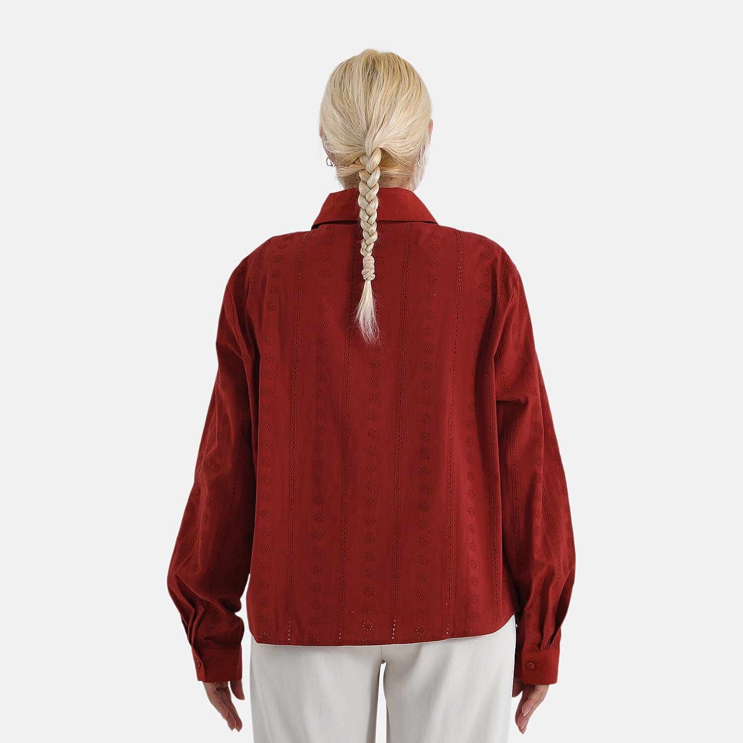 La Marey 100% Cotton Embroidered Shirt 8022042 3