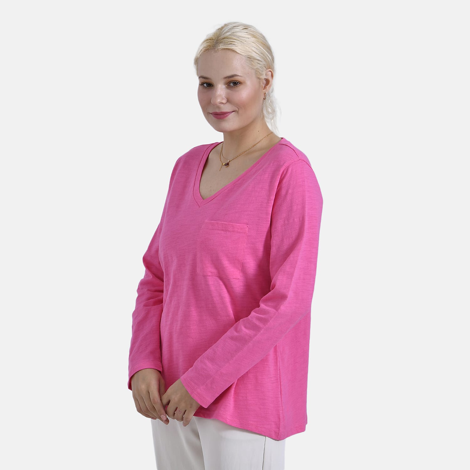 La Marey Women's Pure Cotton T-shirt 7968738 3