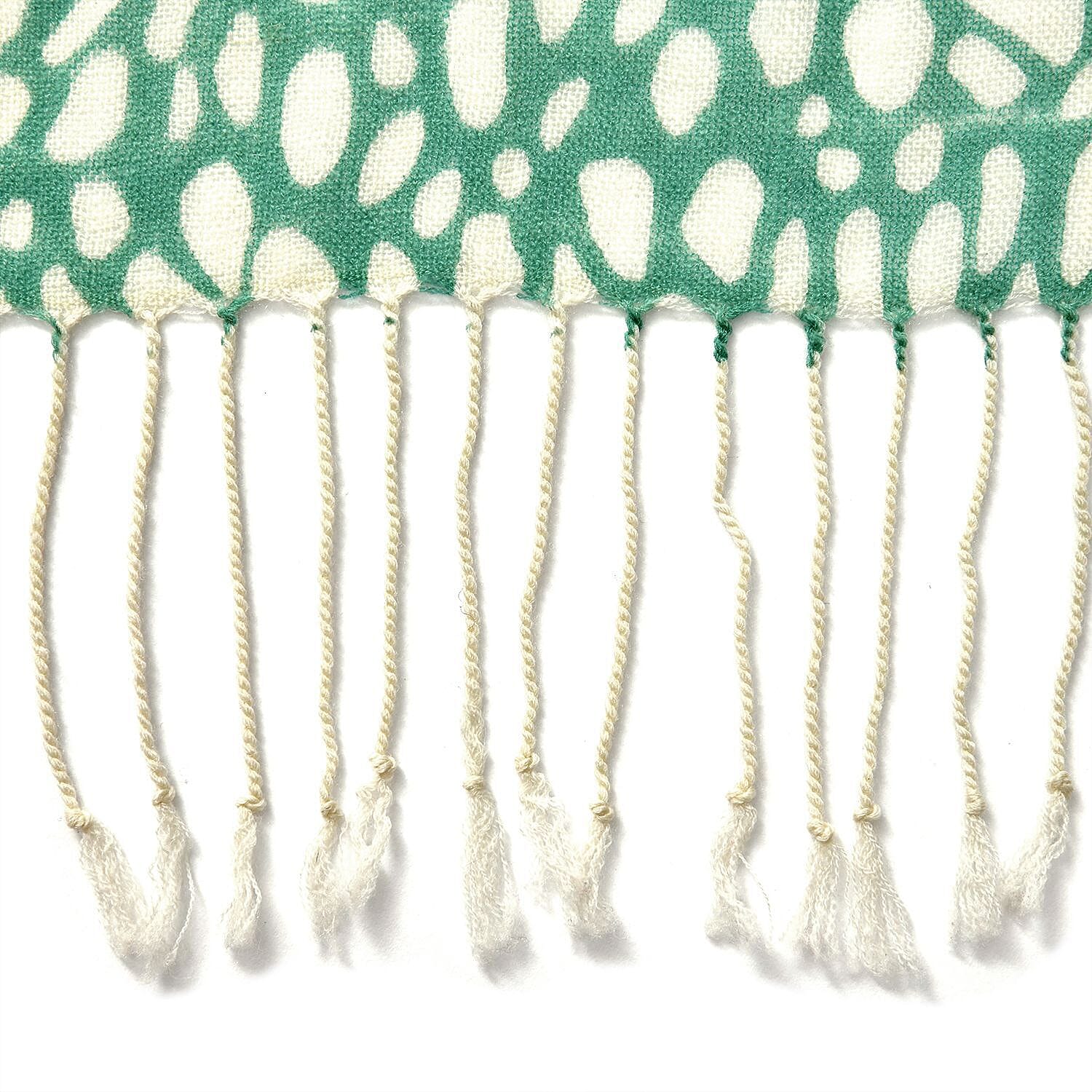 La Marey 100% Merino Wool Wave Scarf (Size 175x66 cm) 8915259 4