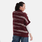 La Marey Soft High-Neck Cardigan (Fits UK 8-20) - Cherry Red