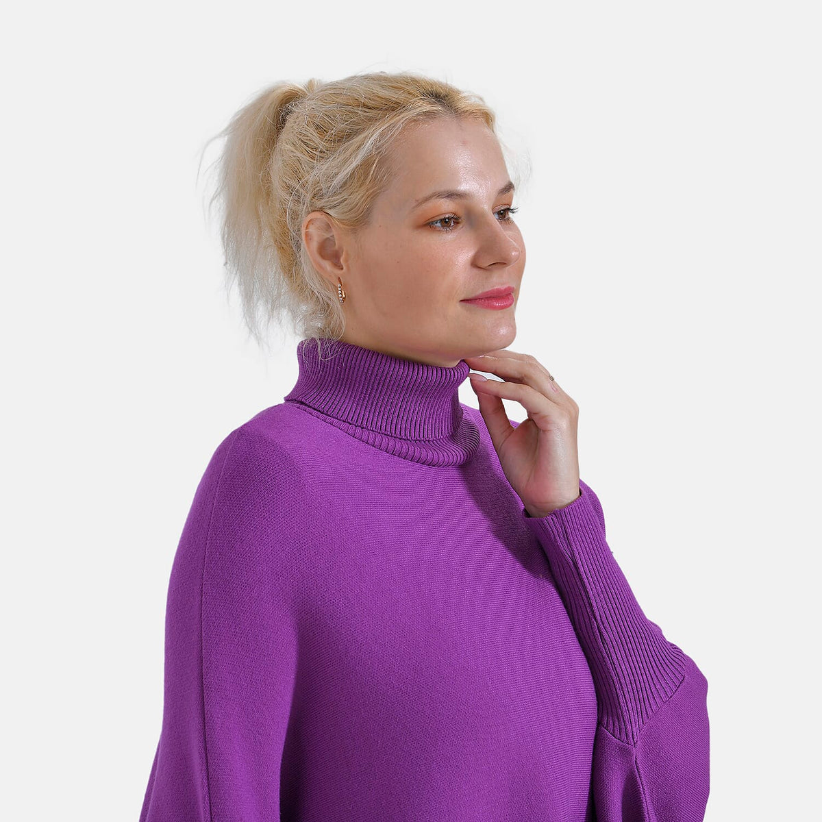 La Marey High Tie Tassel Poncho 7848440 4
