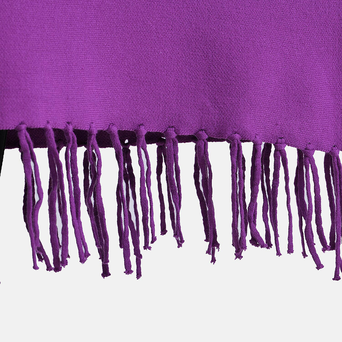 La Marey High Tie Tassel Poncho 7848440 5