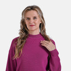 La Marey Classic Crewneck Jumper (Size XL) - Plum Red