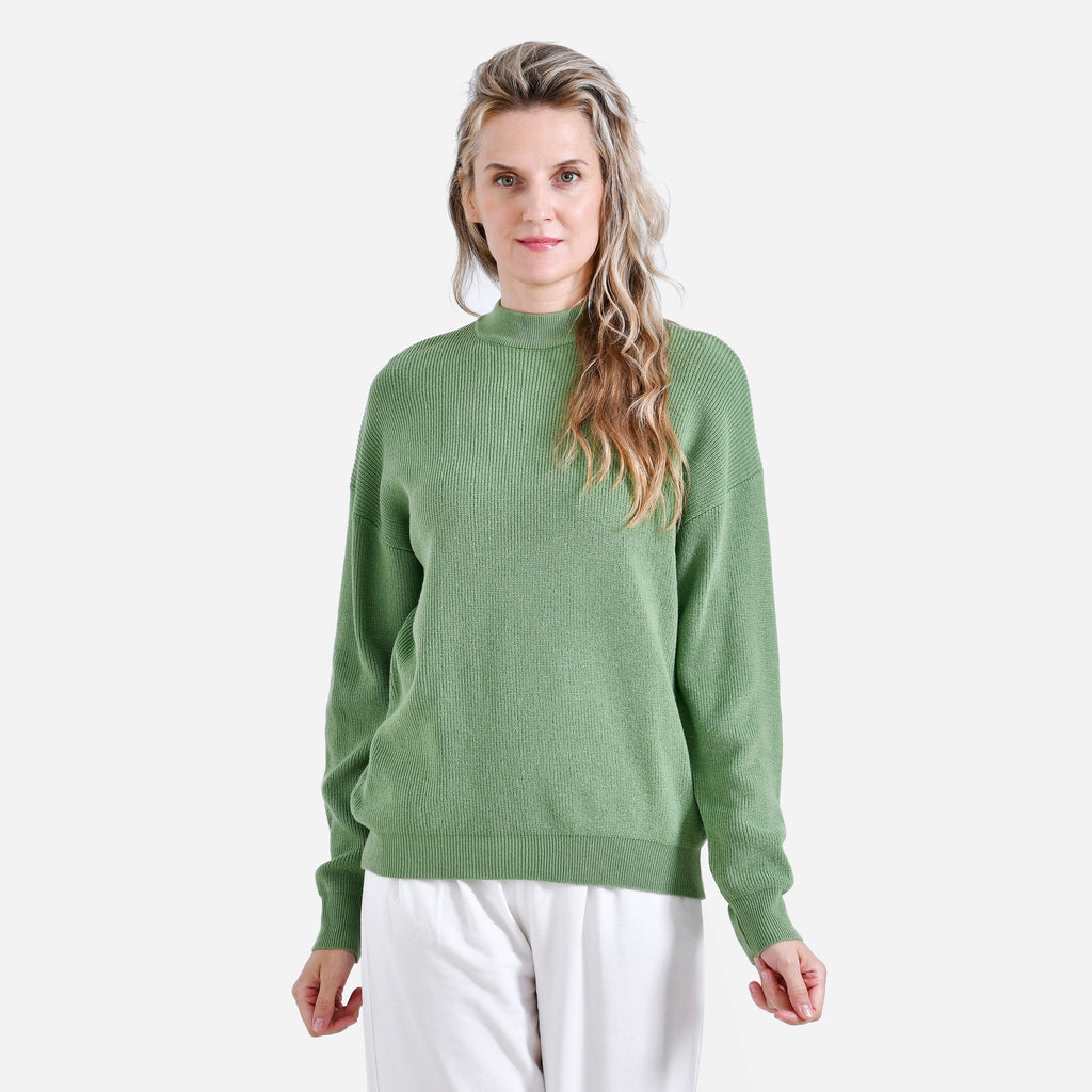 La Marey Classic Crewneck Jumper (Size 12 to 14) - Green