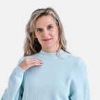 La Marey Classic Crewneck Jumper (Size 16 to 18) - Orchid