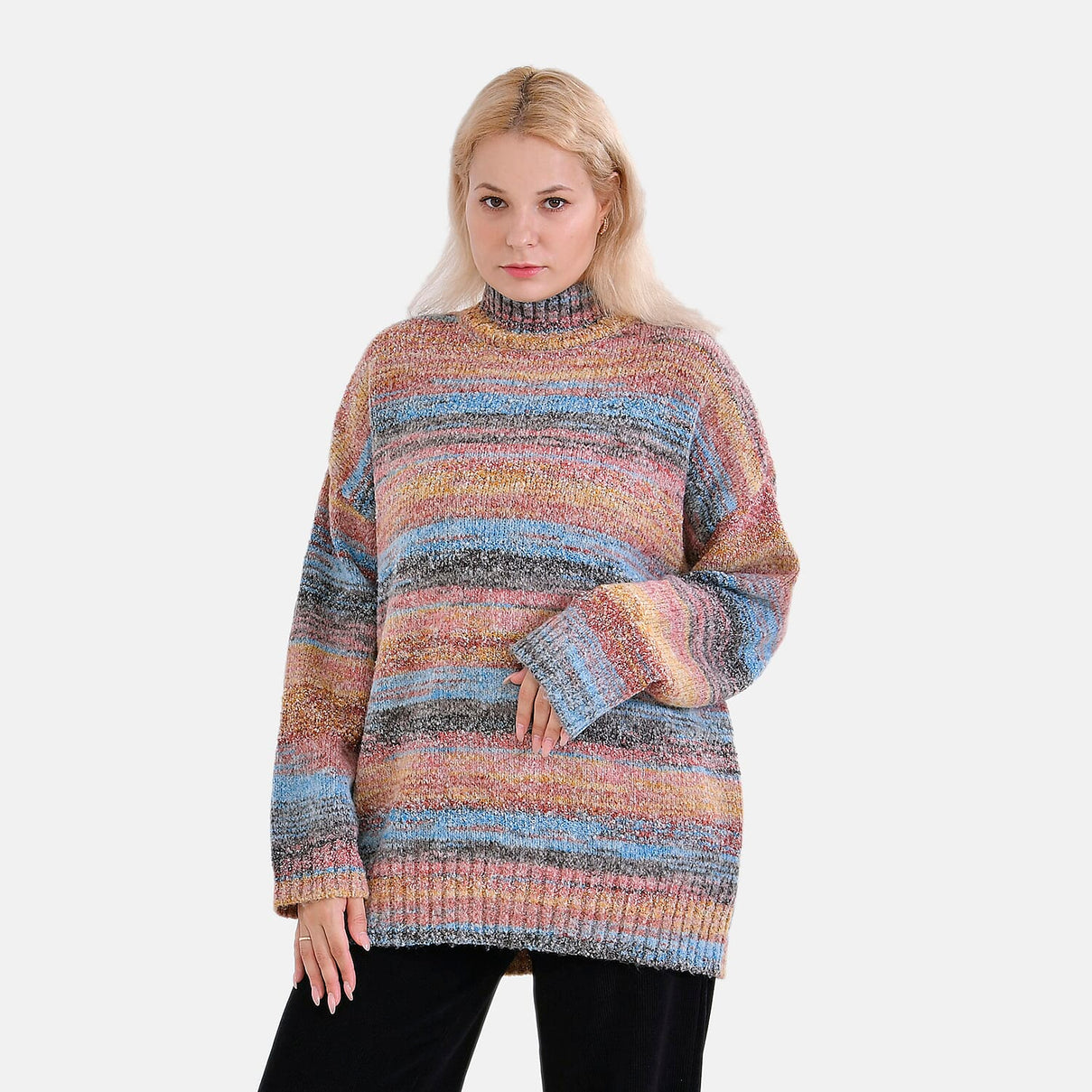 La Marey Abstract Jumper (Size XL) Blue &amp; Red 7809677 0