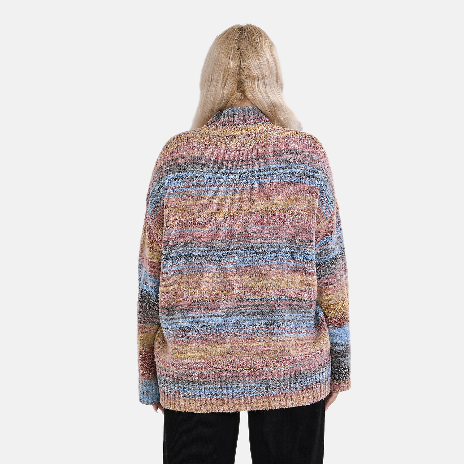 La Marey Abstract Jumper (Size XL) Blue &amp; Red 7809677 2
