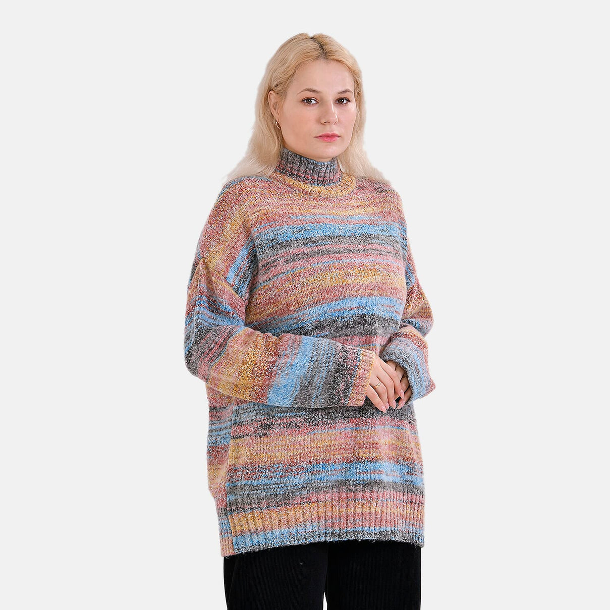 La Marey Abstract Jumper (Size XL) Blue &amp; Red 7809677 4