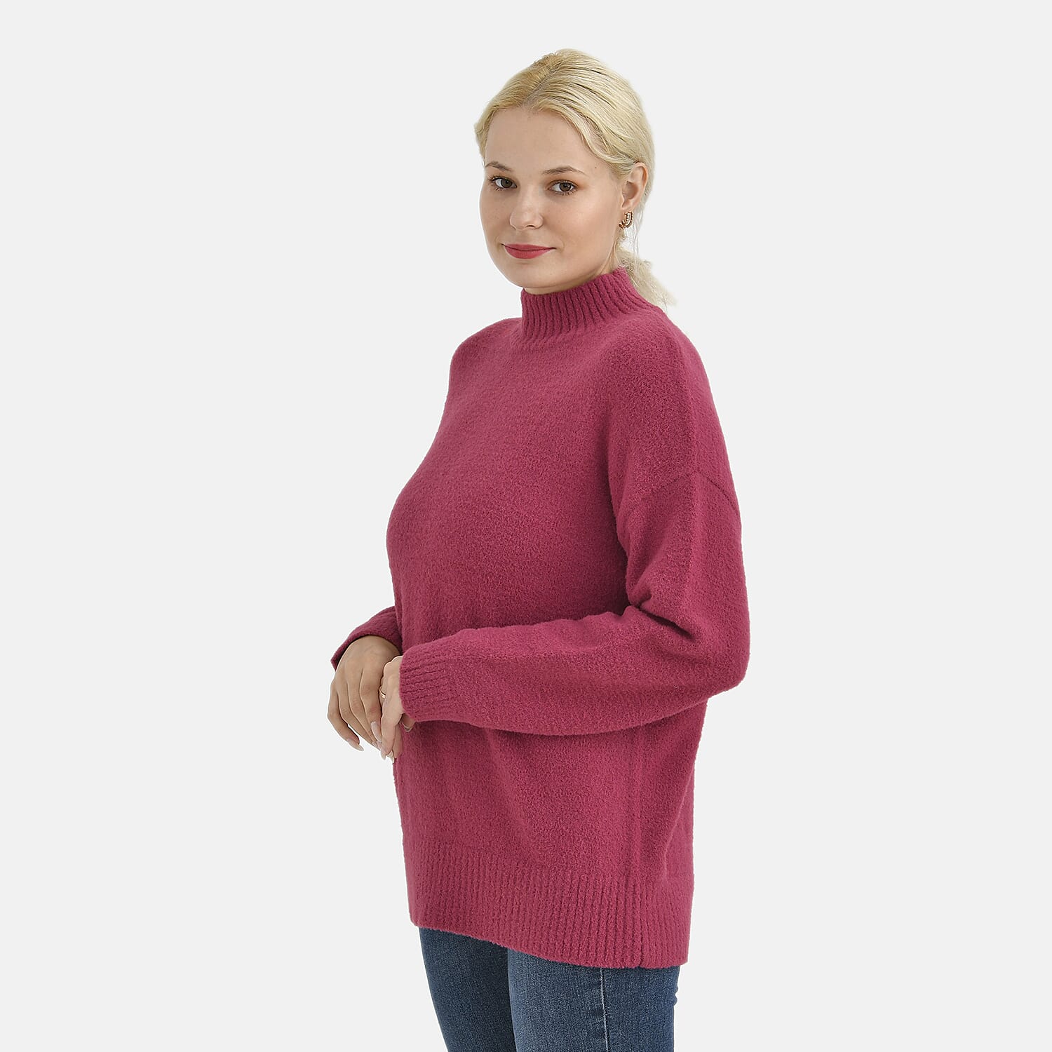 La Marey Alpaca-like Solid Womens Jumper 7822156 3