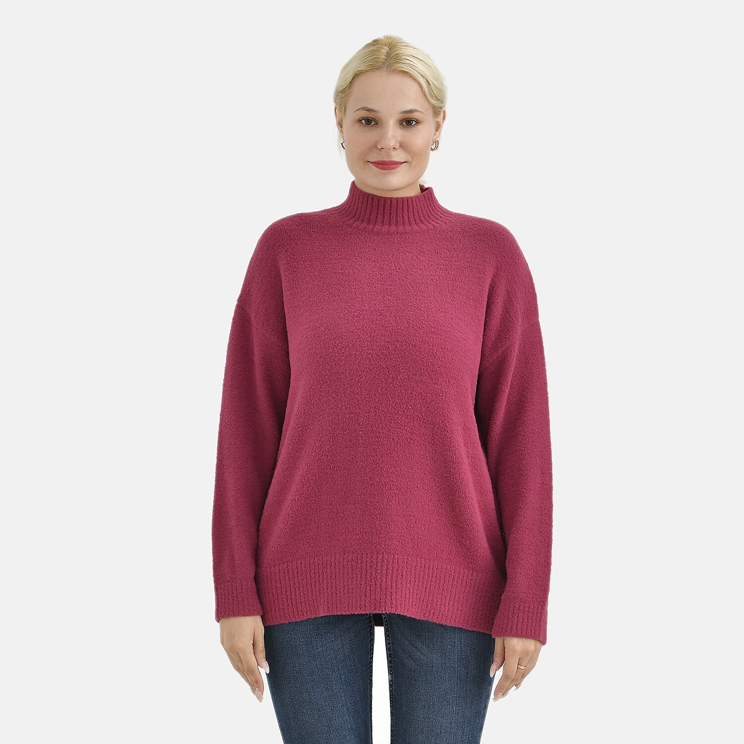 La Marey Alpaca-like Solid Womens Jumper 7822156 4