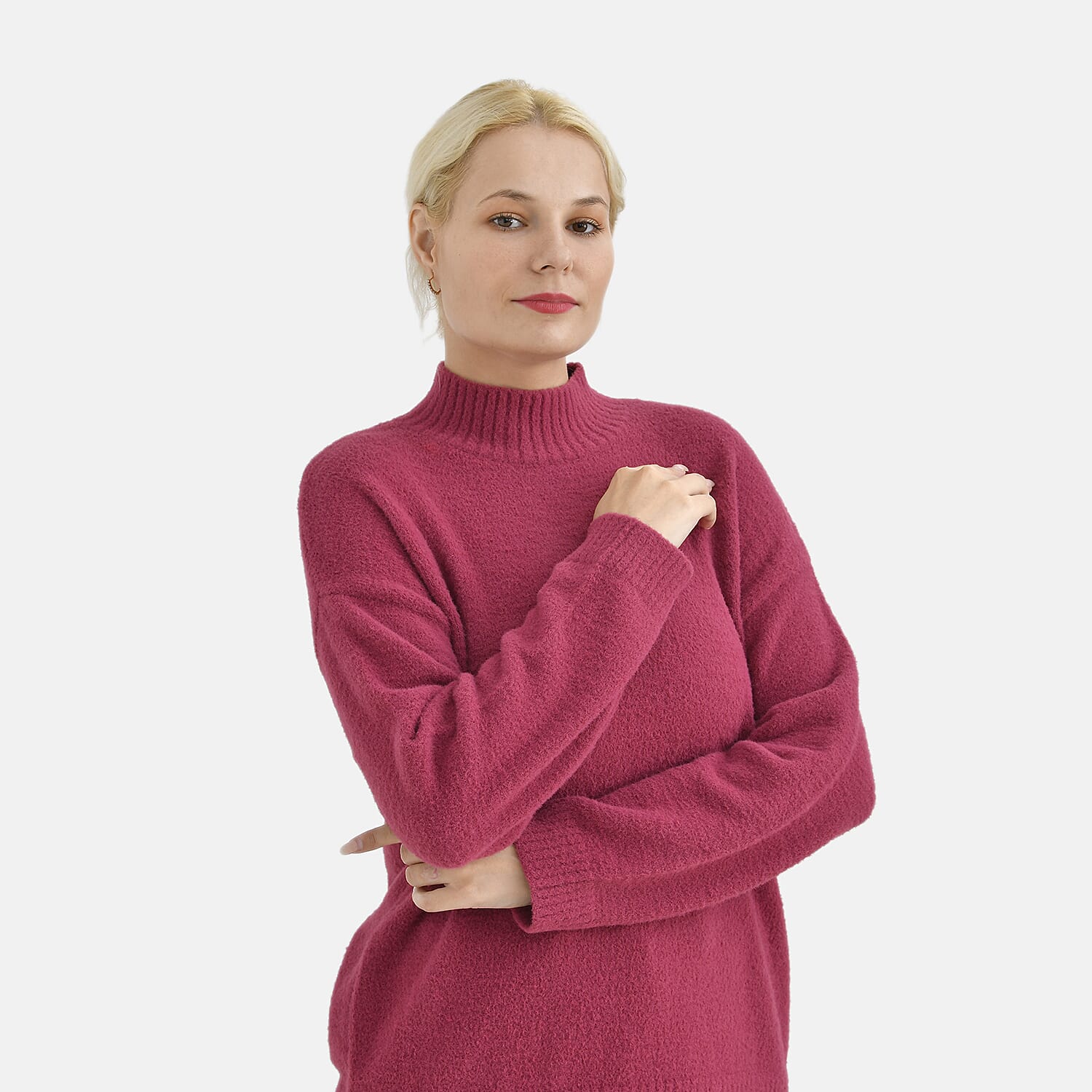 La Marey Alpaca-like Solid Womens Jumper 7822156 5
