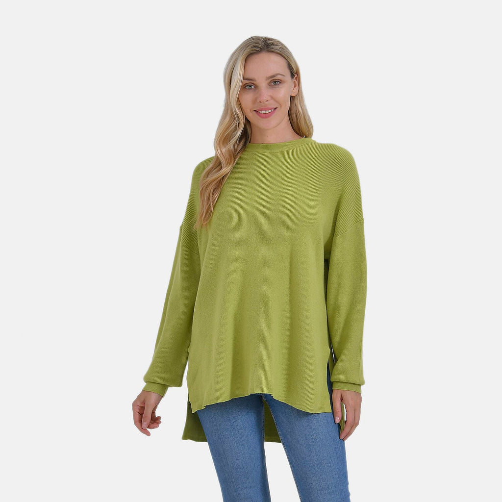 La Marey Balloon Sleeve Jumper (Size M) - Green