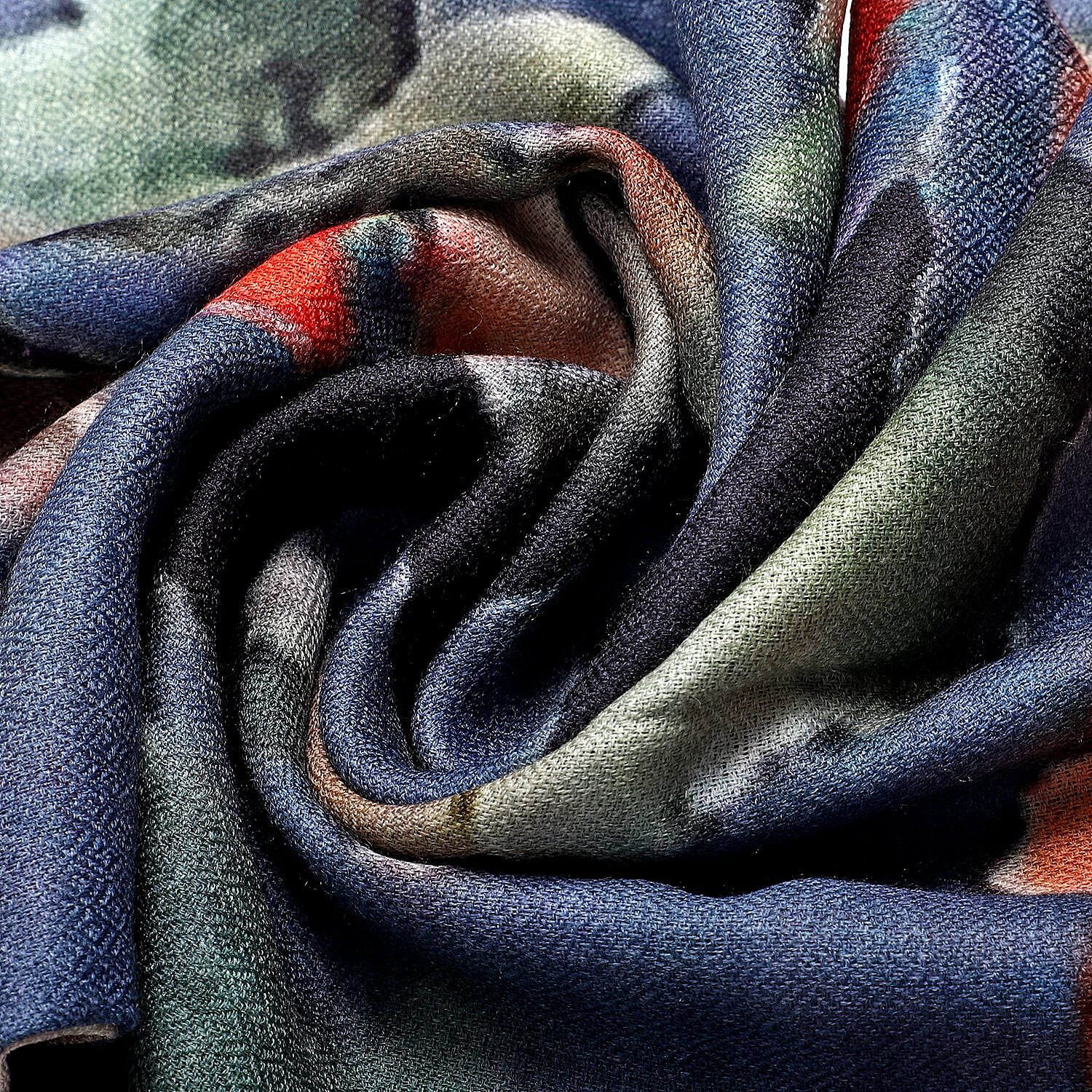 La Marey 100% Cashmere Printed Scarf 7487210 8