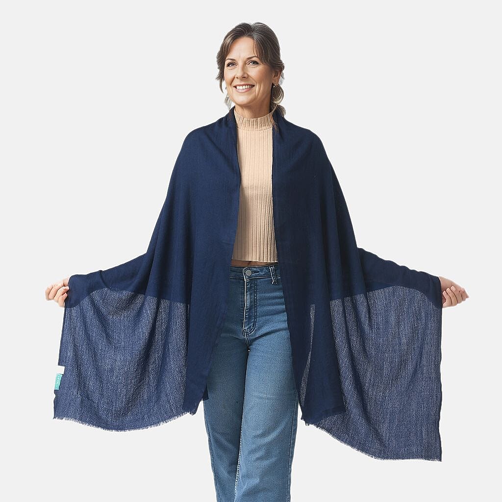 La Marey Cashmere Wool Solid Scarf 7487862 2