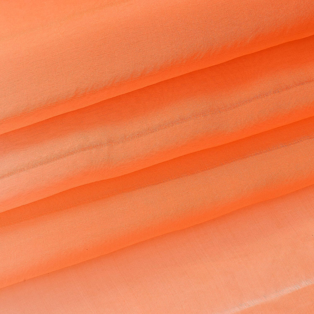 La Marey 100% Mulberry Silk Orange Ombre Scarf (106 x 195cm)
