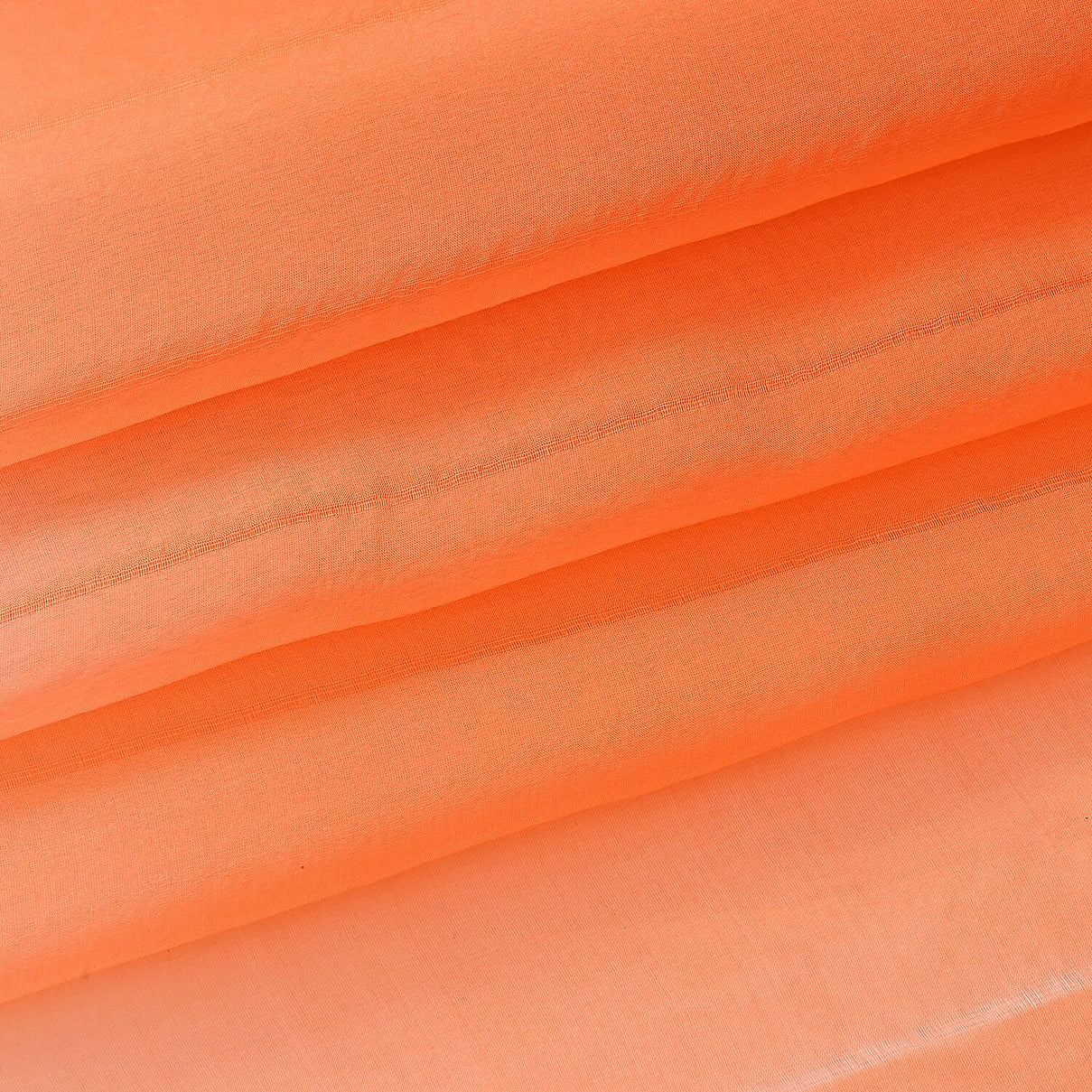 La Marey 100% Mulberry Silk Orange Ombre Scarf (106 x 195cm) 8319325 8