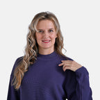 La Marey Classic Crewneck Jumper (Size XL) - Brilliant Violet