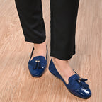 La Marey Classic Loafer Shoes (Size 3) - Navy
